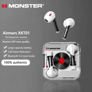 Lenovo Monster XKT01 Bluetooth 5.2 TWS Earbuds