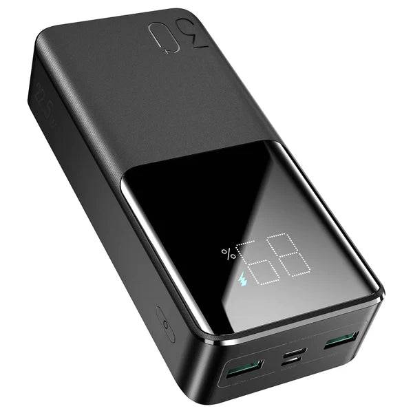 SHOPDOPES 30000mAh 22.5W POWERBANK WITH DIGITAL DISPLAY